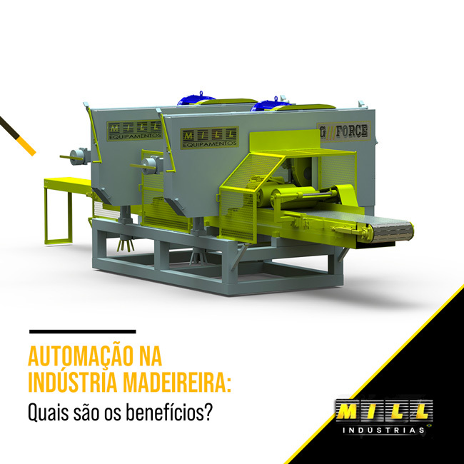 Automação na indústria madeireira: Quais são os benefícios?