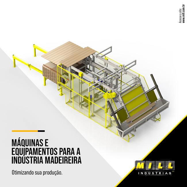 Máquinas e equipamentos para a indústria madeireira, otimizando sua produção