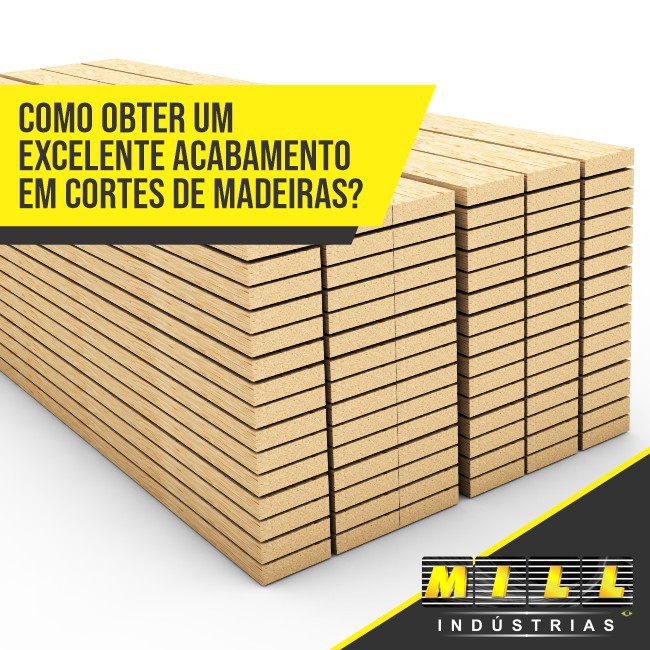 Como obter um excelente acabamento em cortes de madeira